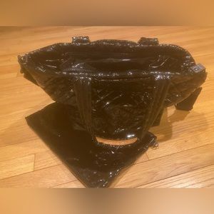 MZ Wallace Metro Tote Deluxe, Black Lacquer